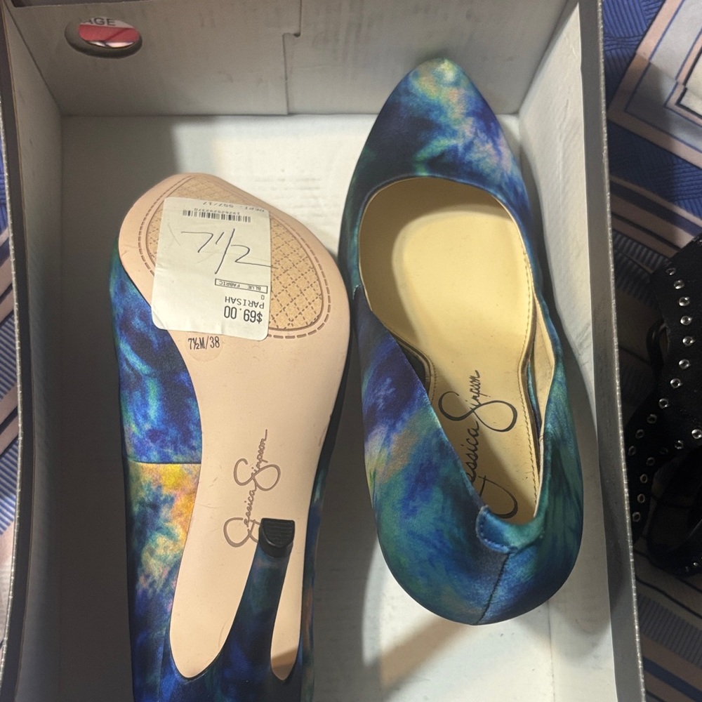Jessica Simpson Multicolor Heels